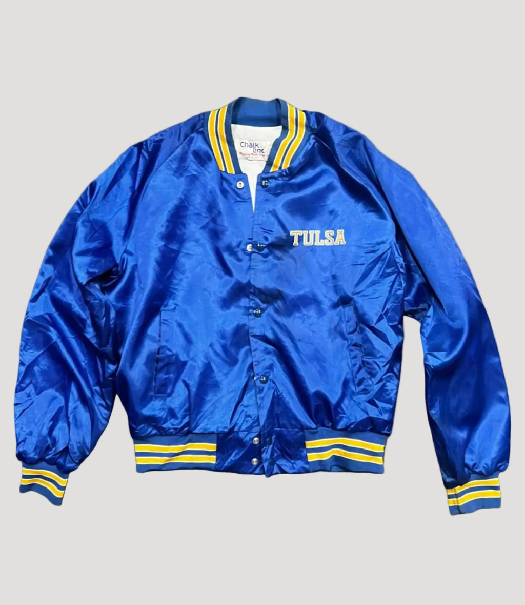 Chalk Line Tulsa royal blue férfi varsity dzseki L