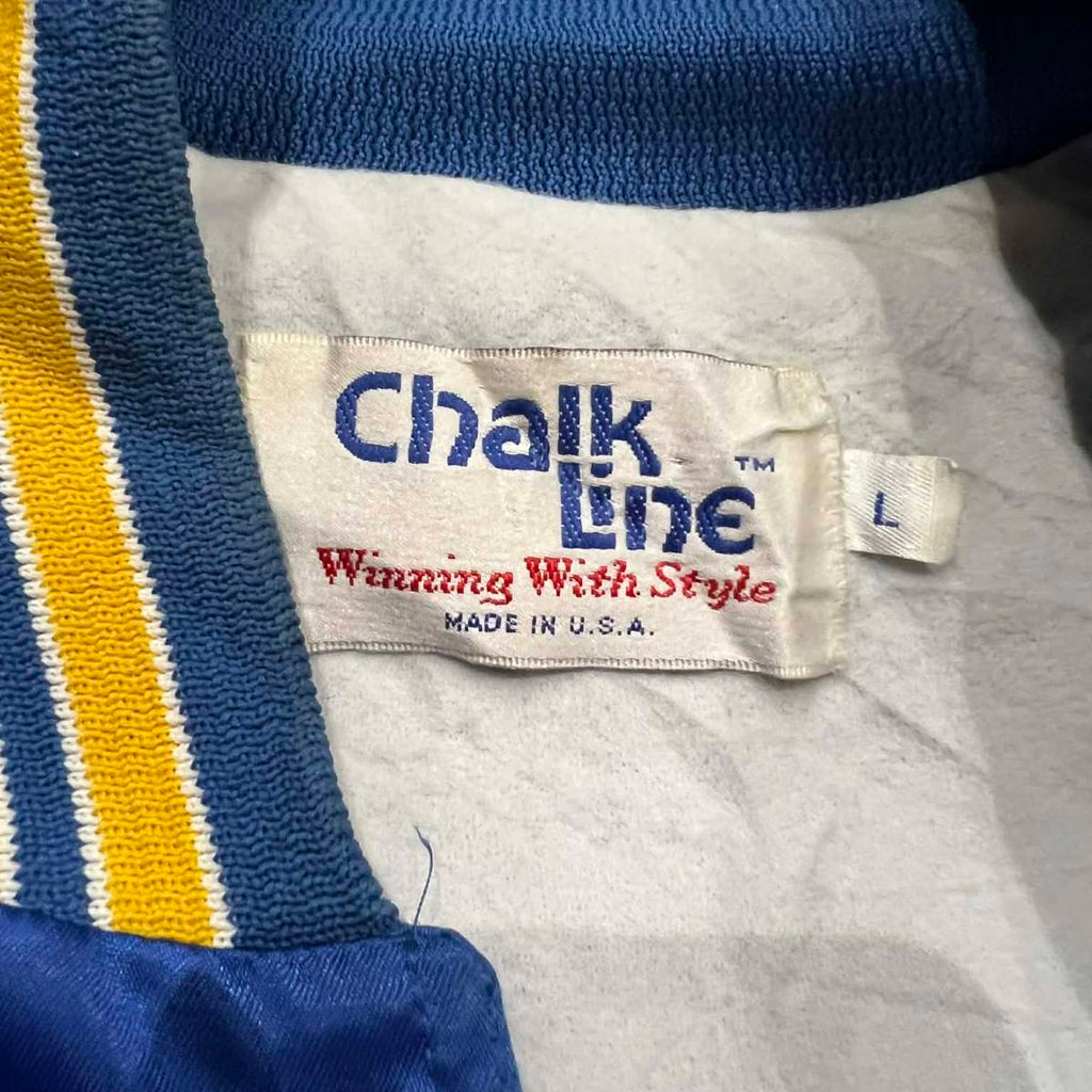 Chalk Line Tulsa royal blue férfi varsity dzseki L