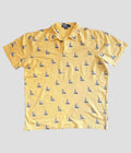 Polo Ralph Lauren full print férfi galléros póló L