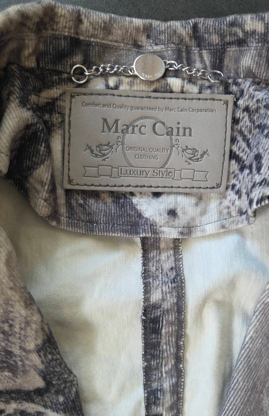 Marc Cain női farmer blézer M
