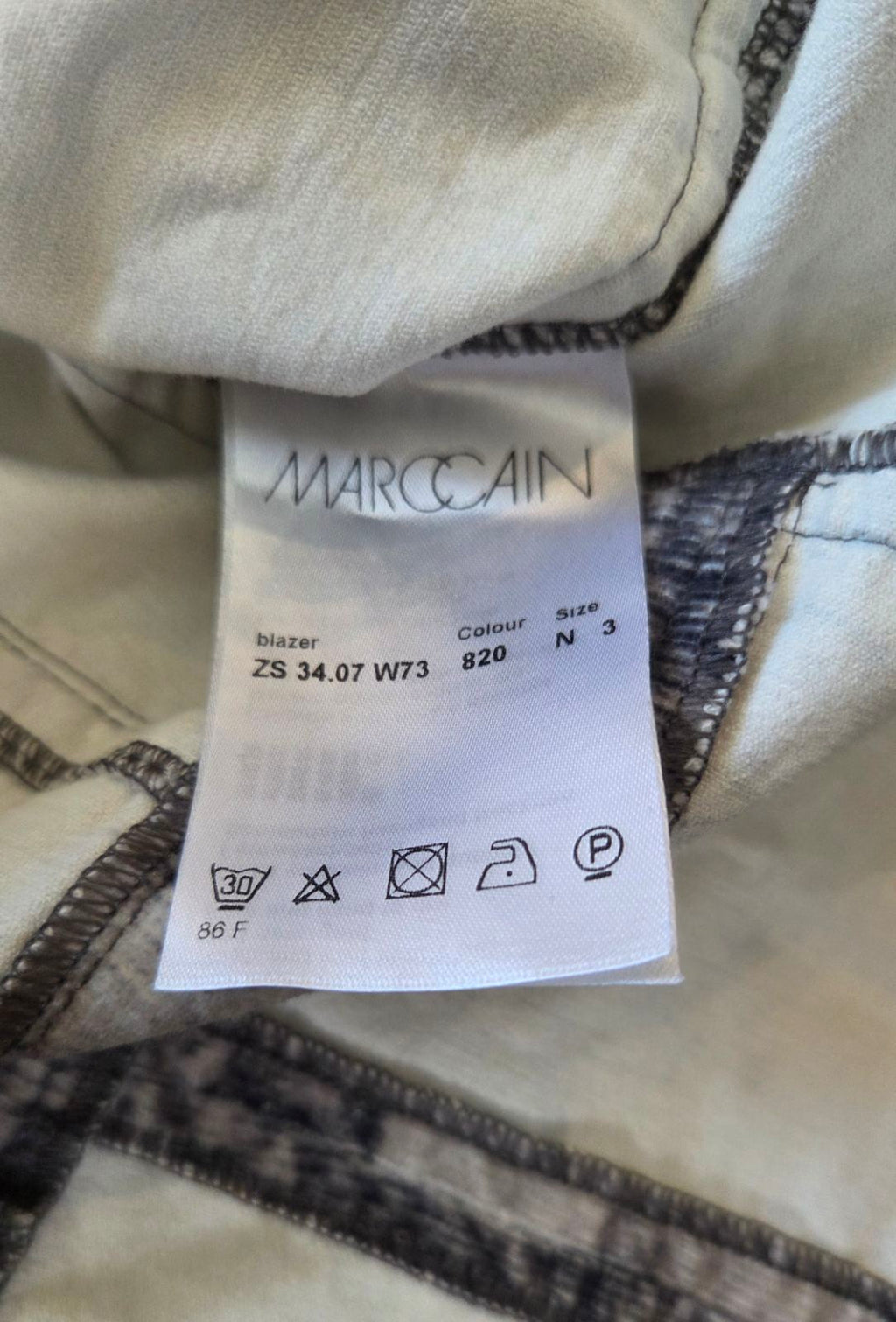 Marc Cain női farmer blézer M