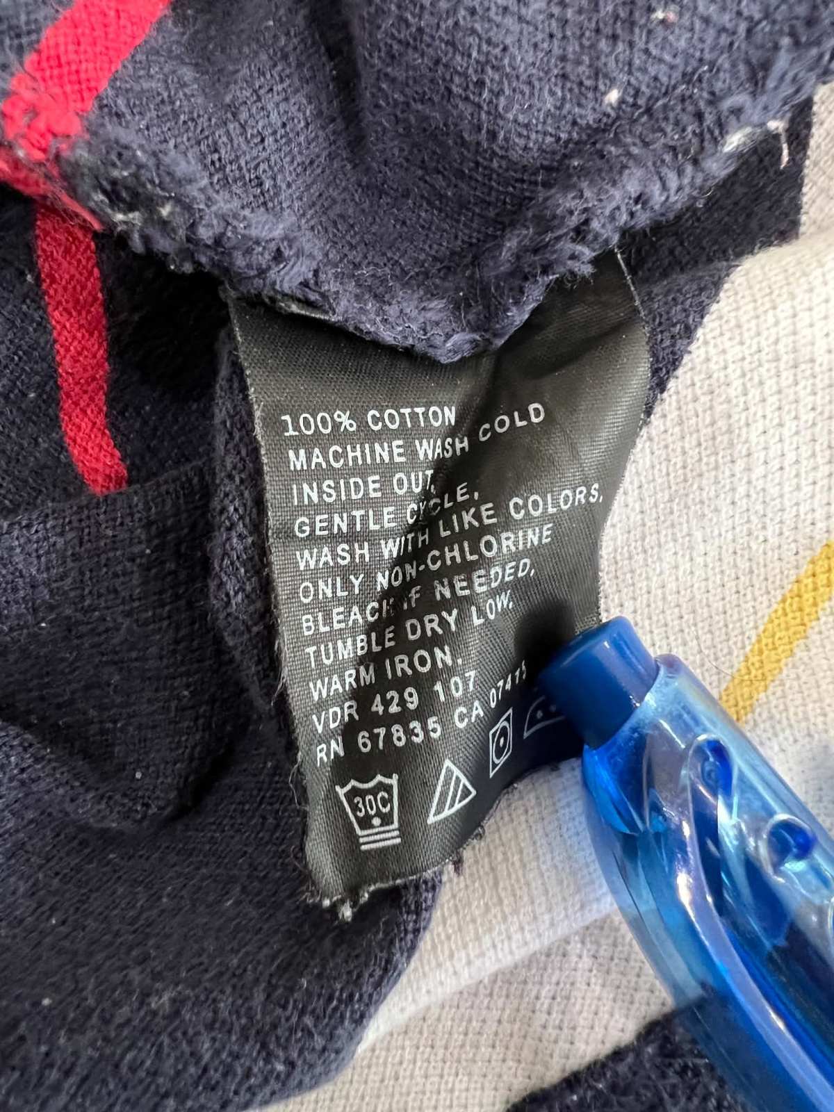 Nautica férfi galléros póló XL