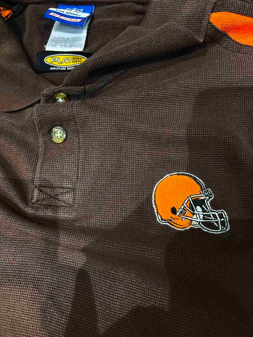 Reebok x NFL Cleveland Browns férfi galléros póló XL