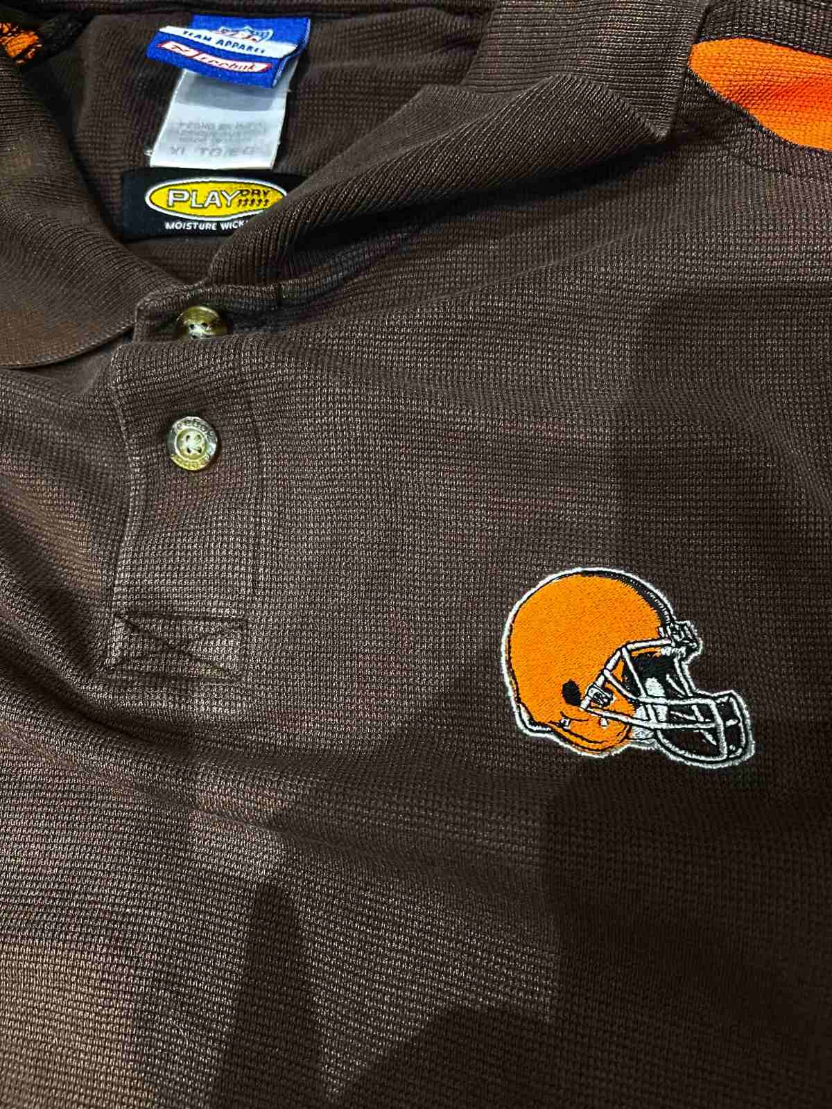 Reebok x NFL Cleveland Browns férfi galléros póló XL
