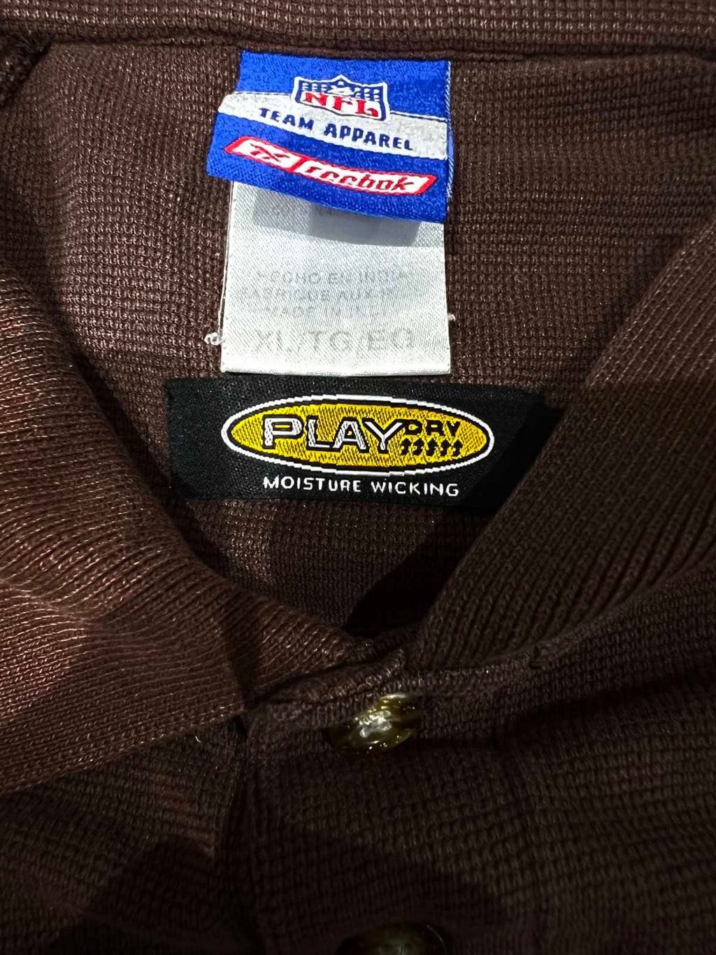 Reebok x NFL Cleveland Browns férfi galléros póló XL