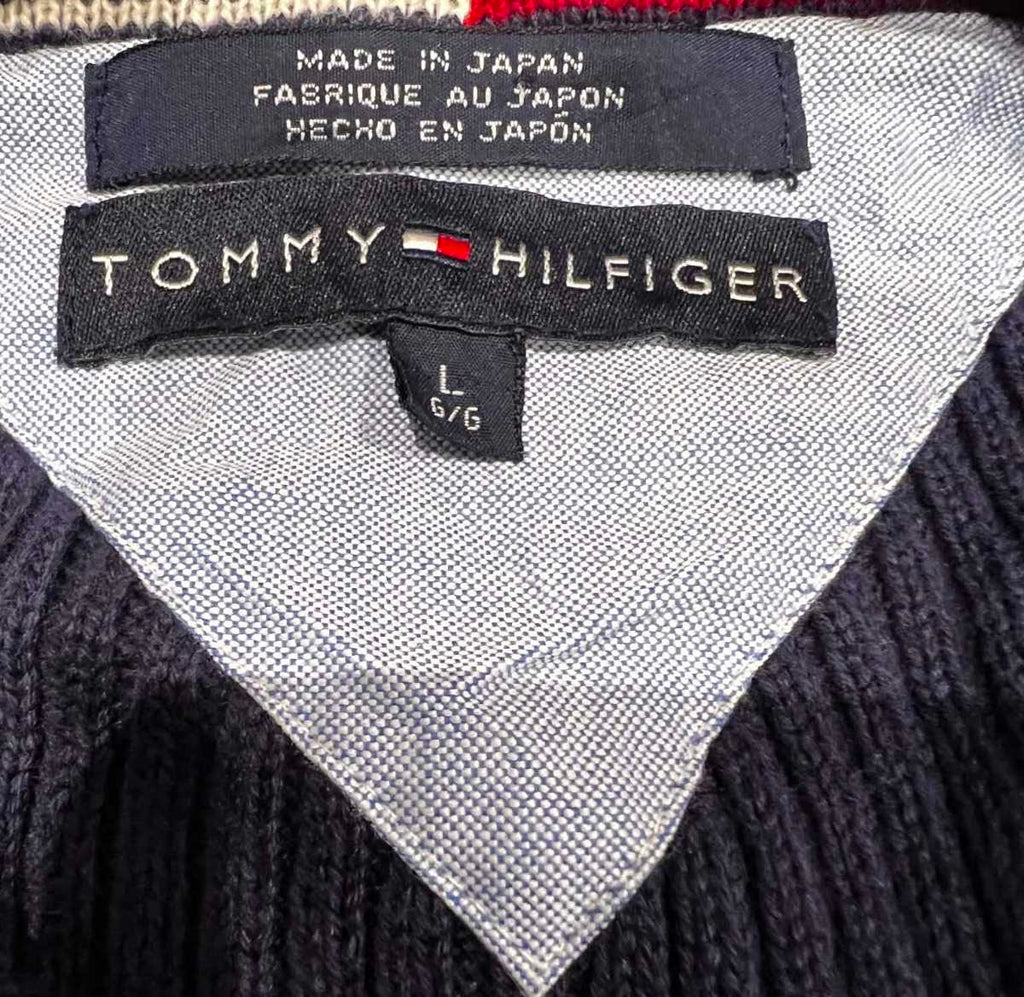 Tommy Hilfiger férfi kötött pulóver L