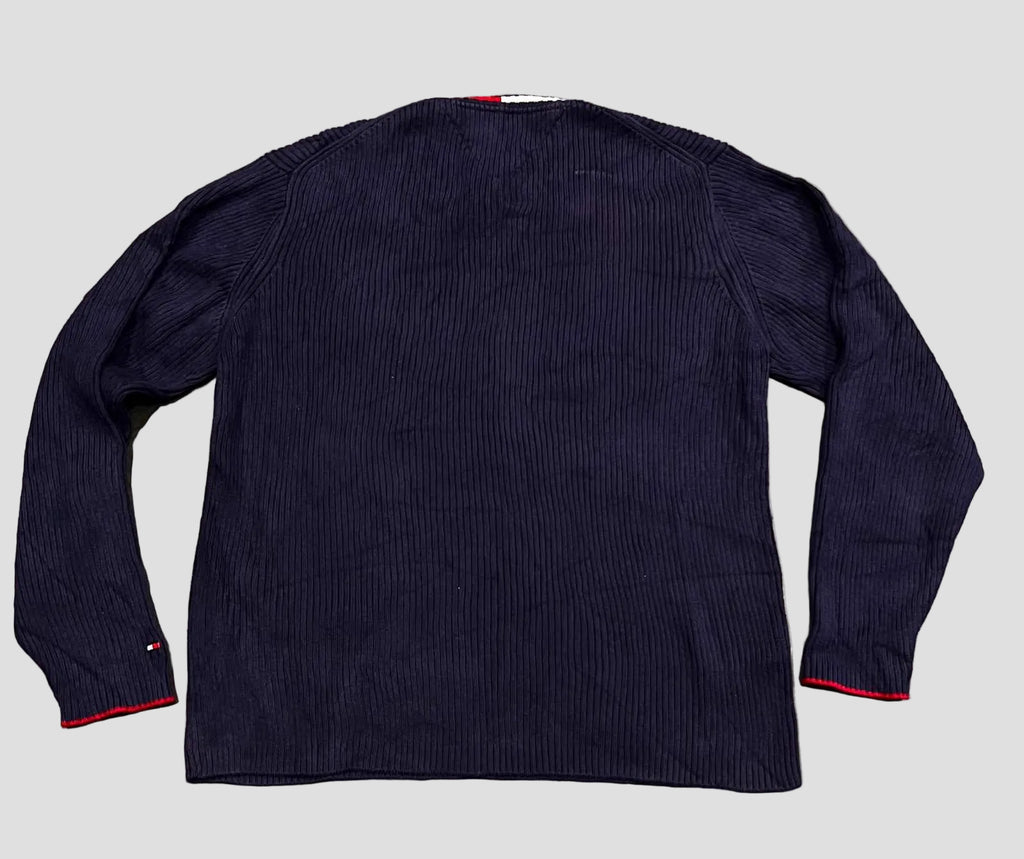 Tommy Hilfiger férfi kötött pulóver L