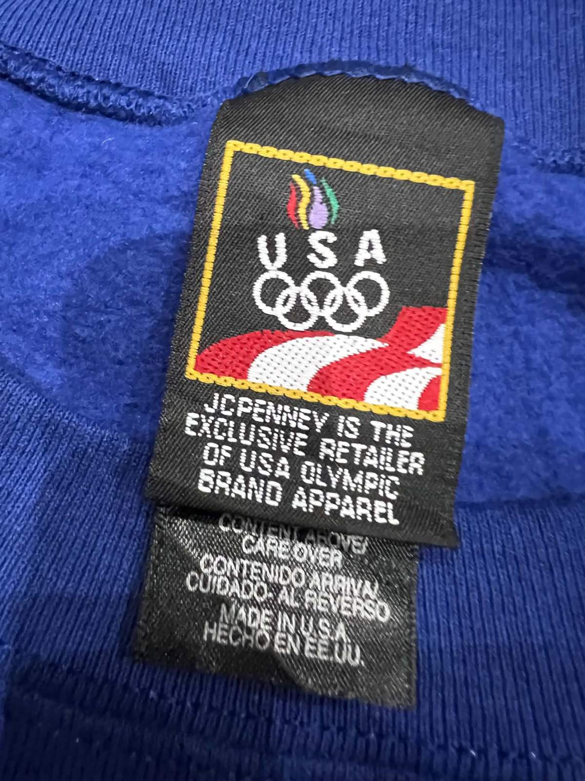 USA Olimpia férfi vastag póló L