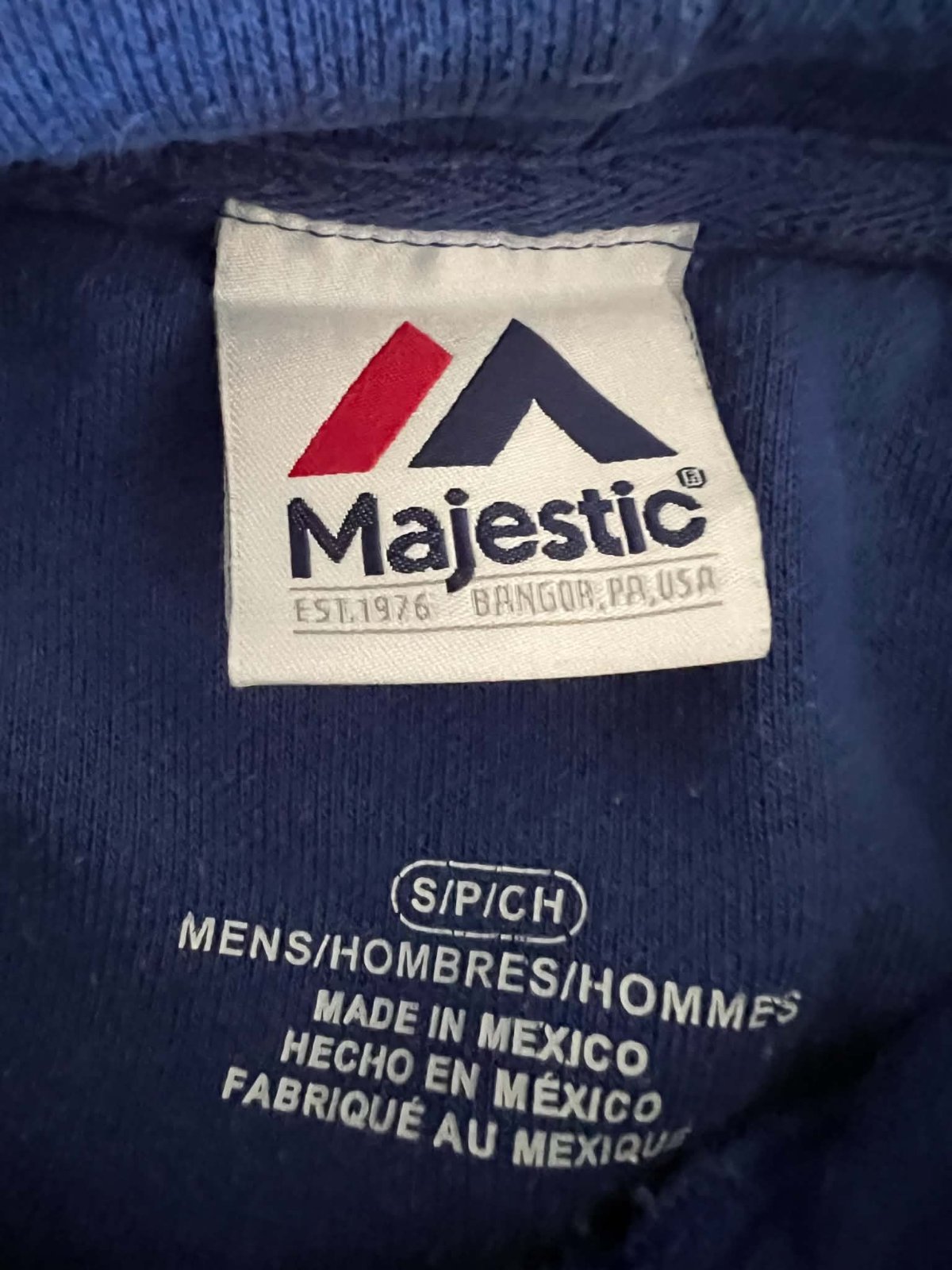 Majestic New York Mets MLB férfi pulóver S
