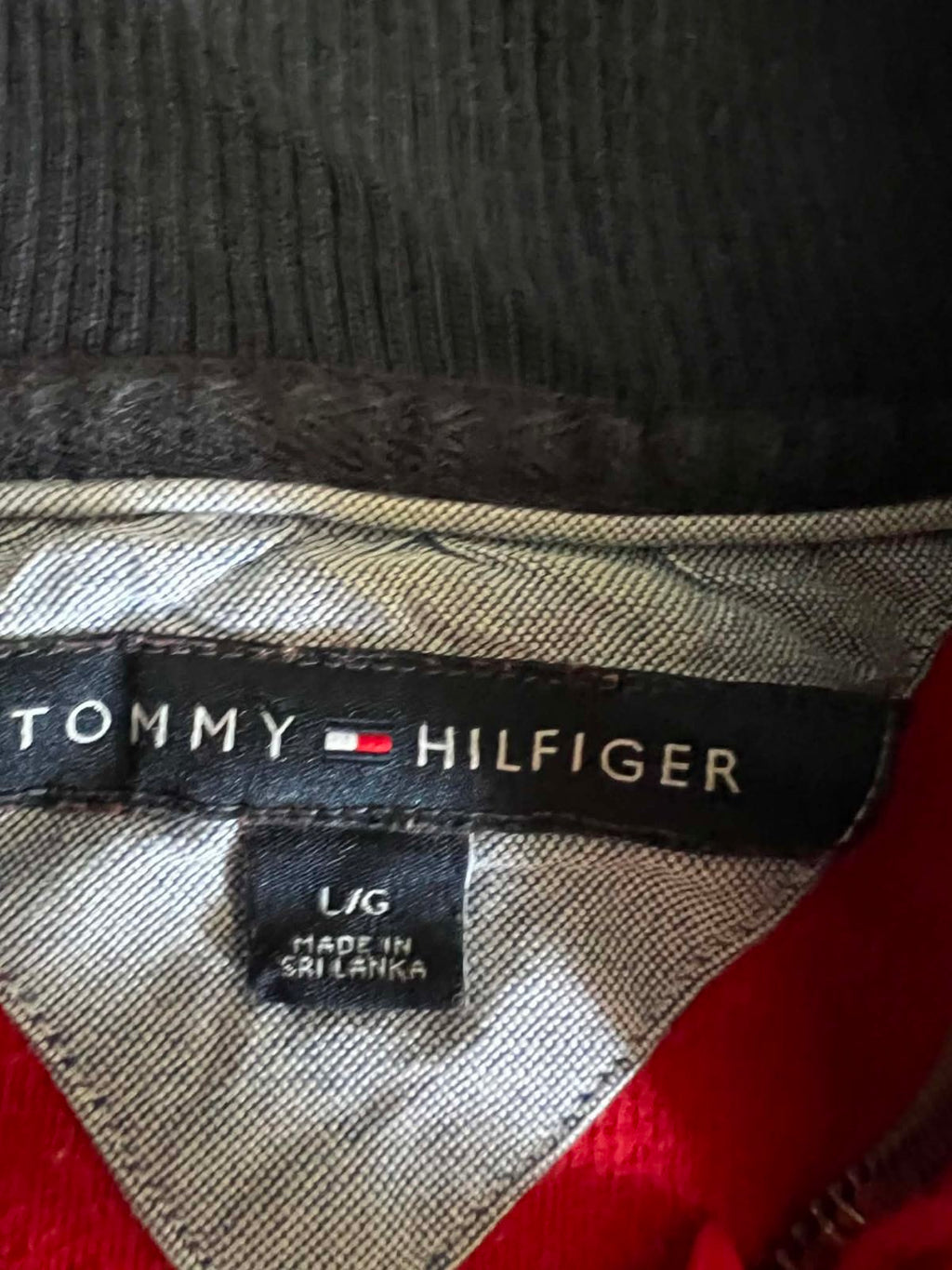 Tommy Hilfiger férfi kötött pulóver L